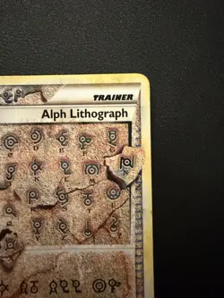 Pokemon Alph Lithograph Four HeartGold SoulSilver Triumphant Secret Rare - Image 4