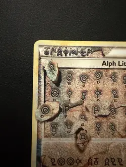 Pokemon Alph Lithograph Four HeartGold SoulSilver Triumphant Secret Rare - Image 5