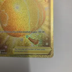 Pokemon TCG Big Charm 206/192 Rebel Clash Secret Rare Gold Holo NM/MINT - Image 3
