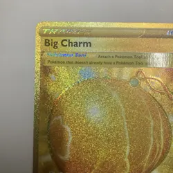 Pokemon TCG Big Charm 206/192 Rebel Clash Secret Rare Gold Holo NM/MINT - Image 5