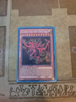 YUGIOH SLIFER THE SKY DRAGON CT13-EN001 SECRET LIMITED ED LP - Image 1
