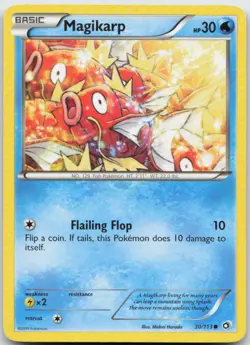 Magikarp 30/113 Common Legendary Treasures Pokemon TCG MP - Image 1