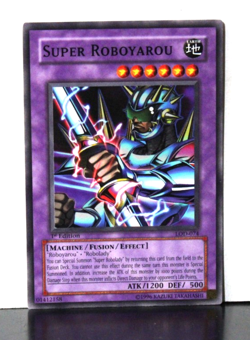 Super Roboyarou LOD-074 Common 1st Edition Yugioh Legacy of Darkness - Image 1