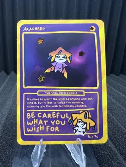 Jiracheep (Jirachi) 72/90 - Pokedoodles Set 2 Fan Art- Pokemon - Image 1