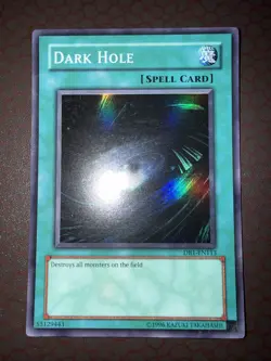Yu-Gi-Oh! Dark Hole - DB1-EN113 - Super Rare - Unlimited VLP! - Image 2
