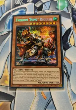 YUGIOH THERION KING REGULUS MP23-EN063 1st ed SECRET RARE NM - Image 1