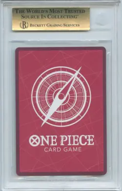 2022 One Piece Japanese Monkey D Luffy OP01-003 Leader Alt Art Parallel BGS 10 - Image 2