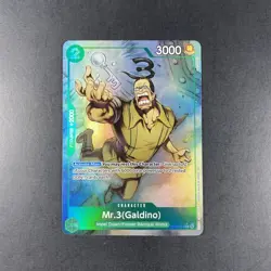 One Piece TCG - Mr.3(Galdino) Full Art (ST30-014) - Starter Deck EX: Luffy & Ace - Image 1