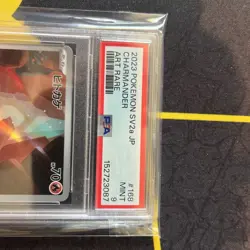 2023 Pokemon SV2a Japanese 151 Charmander Art Rare 168/165 PSA 9 - Image 2