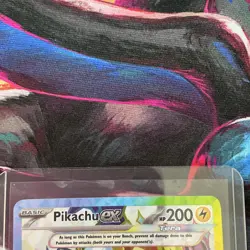 The Pokemon Company Pikachu ex 219/191 Surging Sparks UR Holo Full Art EN 200HP - Image 3