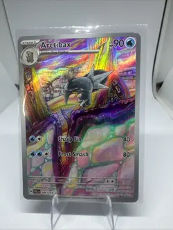Arctibax 209/193 Paldea Evolved Illustration Rare Full Art Holo Pokemon Card NM - Image 1