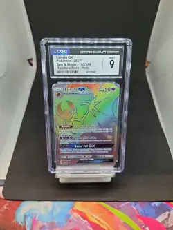 Lunala GX 153/149 - Sun & Moon - CGC - Pokemon Card (Equiv. PSA BGS) - Image 1