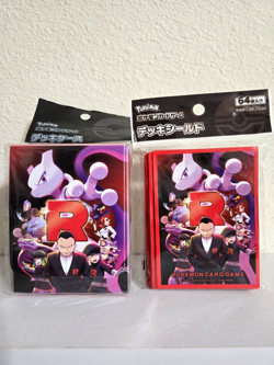 The Glory of Team Rocket Pokemon Center DECK BOX & CARD SLEEVES - Image 1
