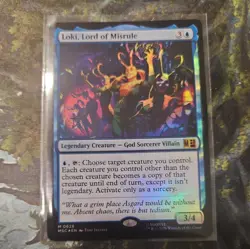 Loki, Lord of Misrule - Foil M MTG Commander: Marvel Super Heroes (MSC) NM - Image 1