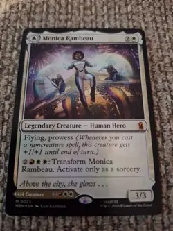 Monica Rambeau Foil Marvel Super Heroes Mtg Nm - Image 1