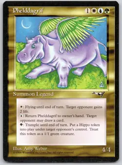 Phelddagrif 196 Rare Alliances Magic: The Gathering Lightly Played - Image 1
