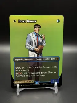 Bruce Banner (Borderless) (0359) - Marvel Super Heroes (MSH) MTG - Image 1