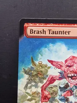 BRASH TAUNTER - M21 - MTG - Magic the Gathering Borderless Extended Art Rare (B) - Image 2