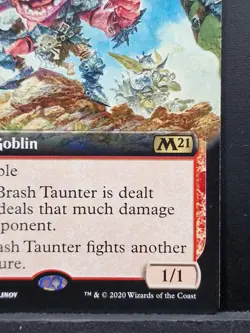 BRASH TAUNTER - M21 - MTG - Magic the Gathering Borderless Extended Art Rare (B) - Image 5