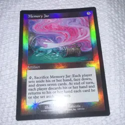 Wizards of the Coast MTG Memory Jar English Foil Artifact #129/143 - Image 1