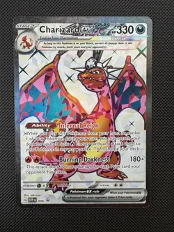 Pokemon TCG Charizard Ex SVP 056 - Image 1