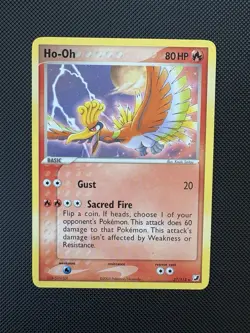 Pokemon TCG Ho-Oh Non Holo Ex Unseen Forces 27/115 NM - Image 1