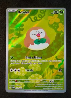 Rowlet 090/088 Pokemon IR Perfect Order Pack Fresh Near Mint IR - Image 1