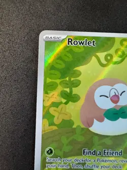 Rowlet 090/088 Pokemon IR Perfect Order Pack Fresh Near Mint IR - Image 2