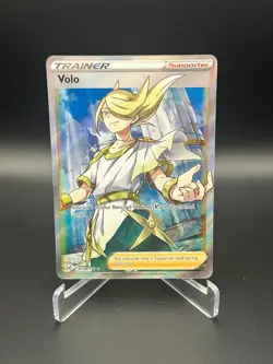 Pokemon TCG Volo Full Art Ultra Rare 196/196 - NM - Lost Origin - Image 1
