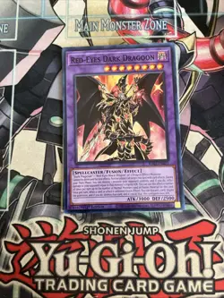 Red-Eyes Dark Dragoon Super Rare RA02-EN021 Yugioh Dracotail - Image 1