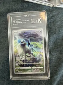 Pokemon TCG Absol 191/172 S12a Vstar Universe Art Rare Holo Japanese TAG 10 2022 - Image 1