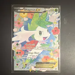 The Pokemon Company Shaymin EX Full Art Ultra Rare Holo 106/108 Roaring Skies - Image 1