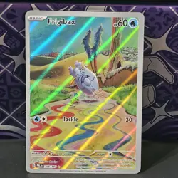 Pokemon TCG Frigibax 208/193 Paldea Evolved Illustration Rare Full Art NM - Image 1