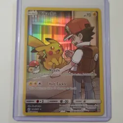 Pokemon TCG Pikachu 241/236 Cosmic Eclipse Secret Rare Holo EN 70HP - Image 1