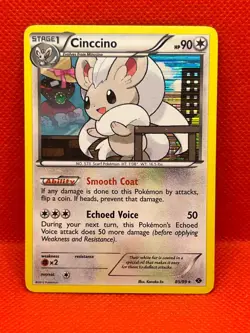 Pokemon Tcg Cinccino 85/99 Next Destinies Holo - Image 1