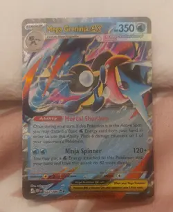 Pokemon TCG Chaos Rising - Mega Greninja Ex 022/086 Double Rare Holo Foil - Image 1