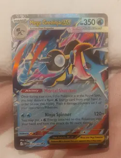 Pokemon TCG Chaos Rising - Mega Greninja Ex 022/086 Double Rare Holo Foil - Image 2
