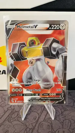🔥Pokemon TCG Melmetal 75/78 🔥Full Art Pokemon Go Near Mint🔥 - Image 2