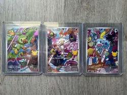 Pokemon - First Partner Illustration Col. Series 2 Grookey, Scorbunny, Sobble - Image 1