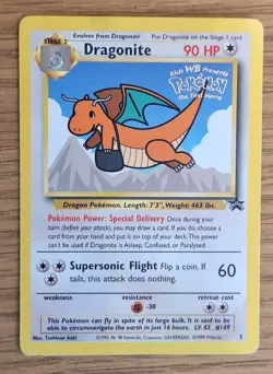Pokemon TCG Dragonite 5 Black Star Promo - Image 1