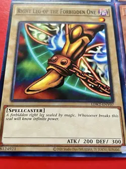 Exodia Full 5 Piece Set | LDK2 + Exodia, The Legendary Defender | YuGiOh! - Image 2