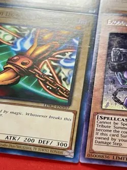 Exodia Full 5 Piece Set | LDK2 + Exodia, The Legendary Defender | YuGiOh! - Image 3