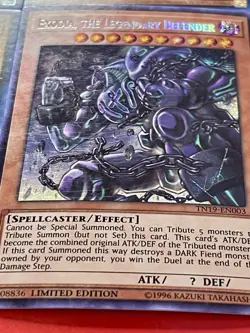 Exodia Full 5 Piece Set | LDK2 + Exodia, The Legendary Defender | YuGiOh! - Image 5