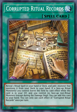Yugioh! Ragged Records of Rites CORI-EN062 CHAOS ORIGINS PREORDER - Image 1