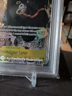 2025 One Piece OP10 EN Manga Alternate Art #119 Trafalgar Law PSA 10 GEM MINT - Image 4