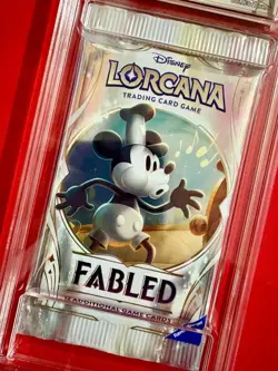 💫 Disney Lorcana - Fabled - Booster Pack - Graded 10 ENG 💫 Steamboat Pilot PSA - Image 2