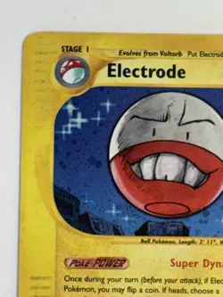 Pokemon TCG Electrode SWIRL H7/H32 Aquapolis Holo - Image 3