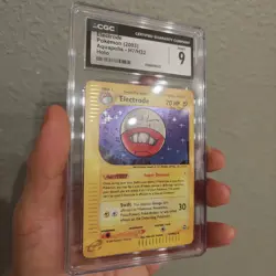 2003 Pokemon Aquapolis Holo Electrode #H7 CGC 9 MINT - Image 3