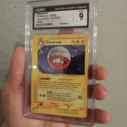 2003 Pokemon Aquapolis Holo Electrode #H7 CGC 9 MINT - Image 4
