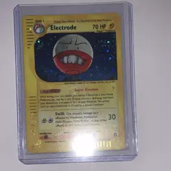 Pokemon Aquapolis Electrode Holofoil Card H7/H32 2002 Vintage - Image 1